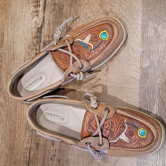 Sperry | Shoes | Custom Hand Tooled 